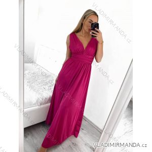 Ärmelloses langes Partykleid für Damen (S/M EINHEITSGRÖSSE) ITALIAN FASHION IM9235192