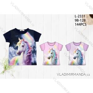 Mädchen Jugend Kurzarm T-Shirt (116-146) SEZON JS-7018