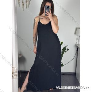 Kleid übergroße Kurzarm Damen (UNI S-L) ITALIAN FASHION IMD20187