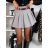 Kurzer Damenrock mit Gürtel (S/M/L EINHEITSGRÖSSE) ITALIAN FASHION IMWCP25030