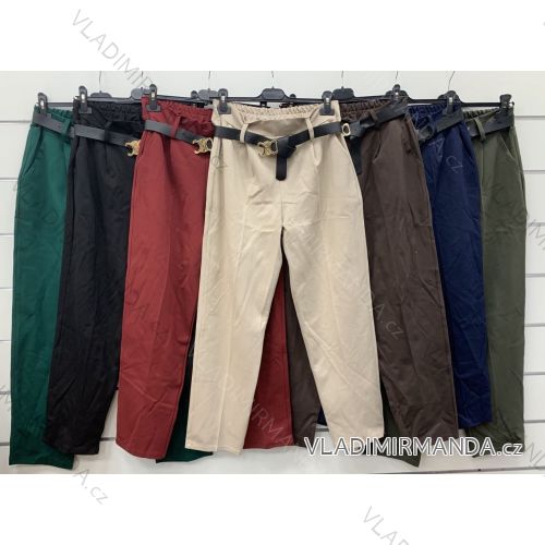 Elegante Hose mit Gürtel für Damen (S/M/L ONE SIZE) ITALIAN FASHION IMWCP25035