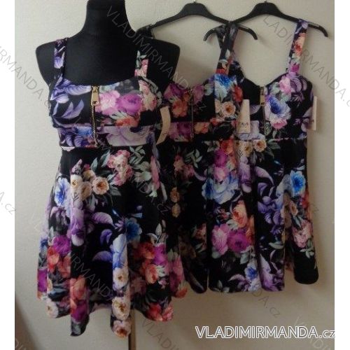 Sommer-Frauenkleid (uni SL) ITALIAN Fashion IM9171
