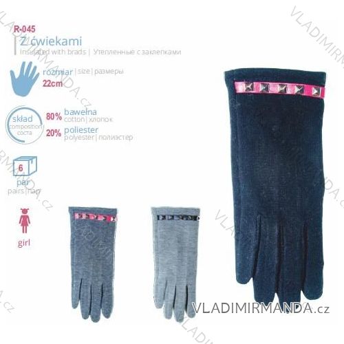 Mädchenhandschuhe für Mädchen (22 cm) YO! R-045
