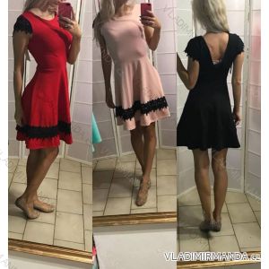 Sommer-Frauenkleid (uni sl) ITALIENISCHE Mode IM9177666
