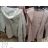 Strickjacke Sweatshirt Kurzarm Damen (uni sl) ITALIENISCHE MODA IM5177194
