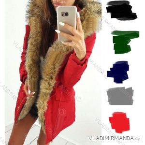 Mantel Winterjacke mit Spitzenfell (K-ZELL IM917020)
