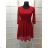 Dress Damen eleganter Ball mit Spitze (uni sl) ITALIENISCHE Mode IM9177518
