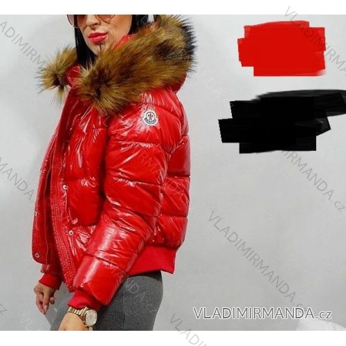 Winterjacke mit Damenfell (s-xl) POLSKá MODA PM217019
