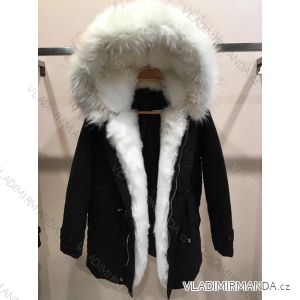 Mantel Winterpark mit Pelzfrauen K-ZELL ITALIAN MODA IM917345
