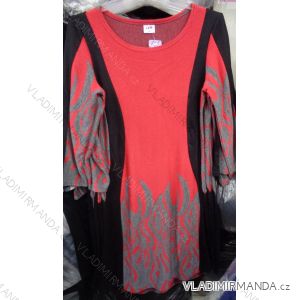 Dress Warmer Langarm Damen Übergröße (l-3xl) LGM POLEN LGM17006
