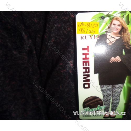 Leggings wärmeisolierter Bambus Damen (2xl-5xl) RUYIZ LM8120
