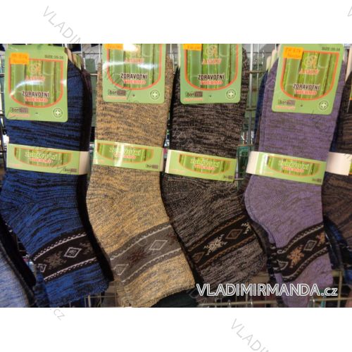 Socken warm Thermo Saum medizinischen Saum Spitze Bambus (35-42) AMZF PB-824
