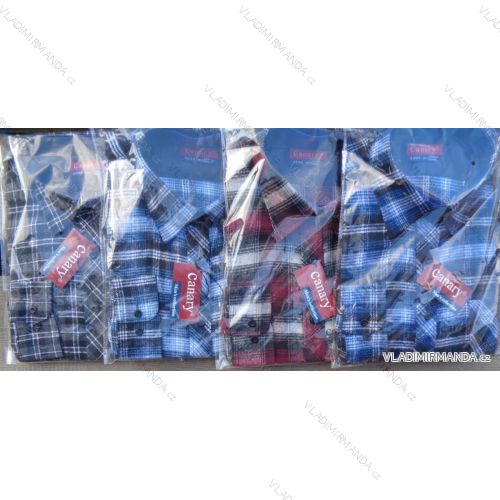 Flanellhemden Langarm Herren (m-3xl) CANARY CANARY-11
