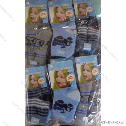 Socken warm Thermo Kleinkind Jungen (0-36 Monate) LOOKEN ZTY-6812ABS
