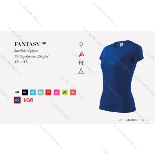 T-Shirt Fantasy Kurzarm Damen (xs-2xl) WERBUNG TEXTIL 140F
