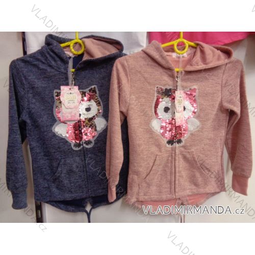 Sweatshirt mit schwacher Kapuze und Baby (4-12 Jahre) SAD CH-3935
