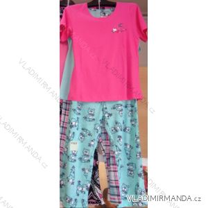 Pyjamas lange Damen Baumwolle (m-2xl) BENTER 65661
