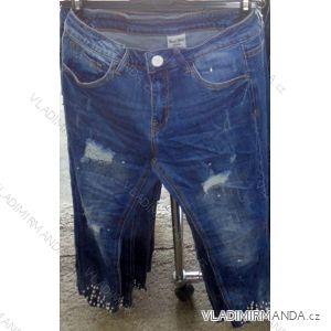 Jeansgewehr mit langen Damenperlen (s-xl) ITALIENISCHE MODA IM718042
