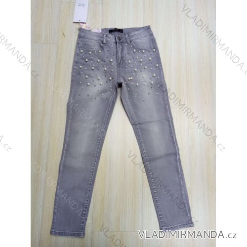 Jeansgewehr mit Damenperlen (xs-xl) LEX18024
