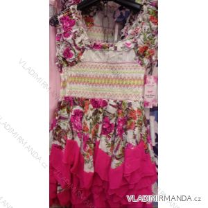 Kleid mit Rüschen ohne Ärmel Mädchen (4-14 Jahre) TURKEY MODA TM218F179
