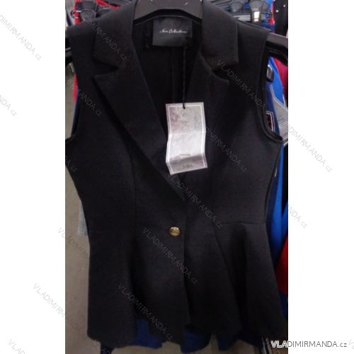 Tunika ärmellose Frauen (uni SL) ITALIENISCHE Mode IM918120
