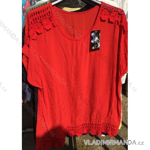 Tunika 3/4 kurze Ärmel (uni xl-3xl) ITALIENISCHE MODA IM1018009
