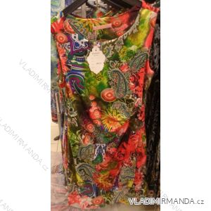 Kurzärmeliges Damenkleid (uni sl) ELISSA FRANCE FM218006
