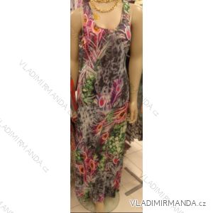 Ärmelloses, langärmliges Kleid (uni sl) ELISSA FRANCE FM218011
