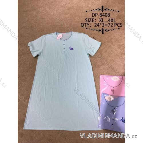 Nachtwäsche Kurzarm Übergröße Damen (XL-4xl) VALERIE DREAM DP-8408
