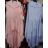 Hemdkleid / ärmelloses Hemd Sommer Damen (uni sl) ITALIENISCHE Mode IM718097