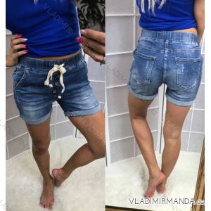 Shorts Shorts Damen Sommerjeans (uni xl-3xl) ITALIENISCHE Mode IM5183D989