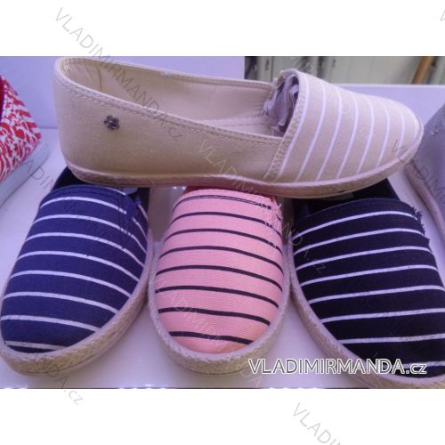 Espadrilky-Damenstreifen (36-41) OBUV OBB18B744-1
