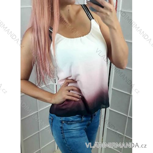 T-Shirt der Sommerfrauen (eine Größe) ITALIAN Fashion IM618221