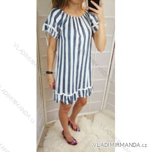 Sommerkleid Damen Kurzarmband (uni sl) ITALIENISCHE Mode IM918213
