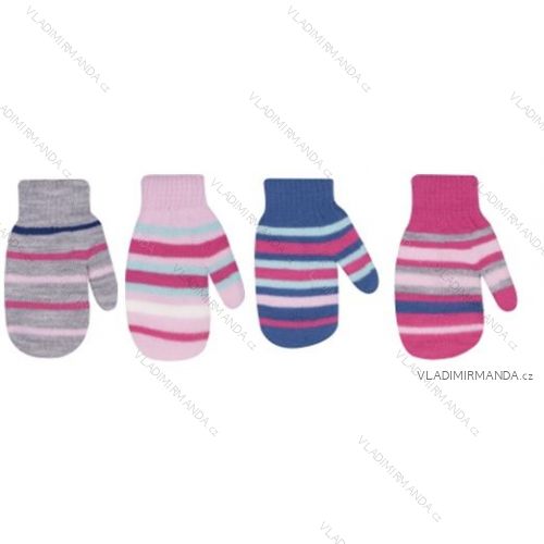 Handschuhe Fäustlinge Kinder Teenager Mädchen (14-16-18 cm) YOCLUB POLEN R-003A / 14-18CM
