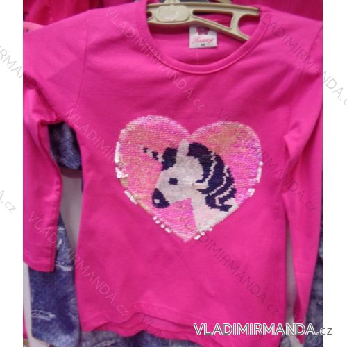 T-Shirt kurze lange Ärmel mit Pailletten Baby (98-128) TUZZY TURKEY MODA TM218135
