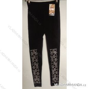 Lange Leggings mit Damensteinen (S-XL) SAL GC-15
