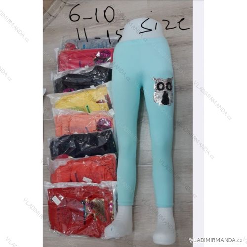 Leggings mit Pailletten Baby Teenager Mädchen (6-10 Jahre) TÜRKEI WD WD18045
