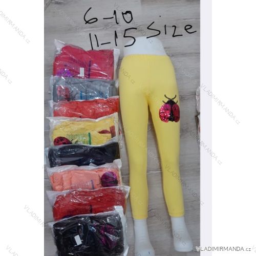 Leggings mit Pailletten Kinder Teenager Mädchen (6-10 Jahre) TÜRKEI WD WD18051
