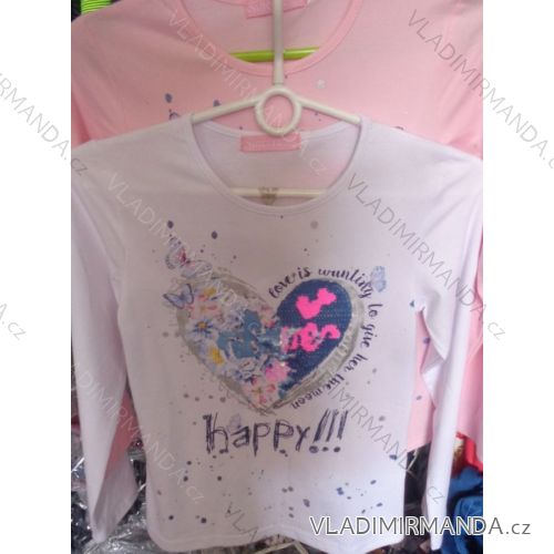 T-Shirt Kurzarm mit Pailletten Kinder (4-12 Jahre) SINCERE TURKEY MODA TM218BF-002
