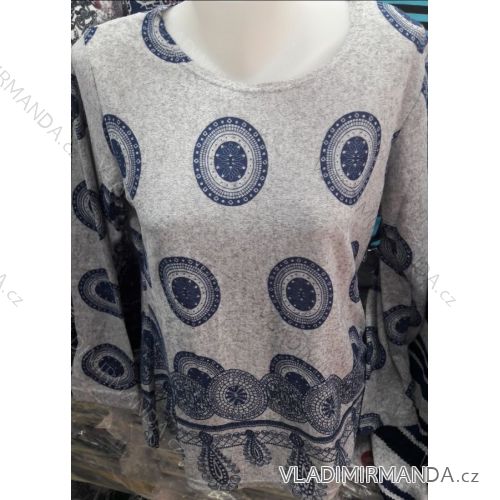 T-Shirt Tunika lange Ärmel Damen (L-3xl) TOVTA PM1180441
