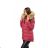 Wintermantel mit Pelzspitze gesteppt (sml-xl) MFASHION MF18M-15A