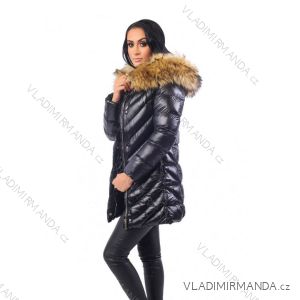 Wintermantel mit Pelz Damen gesteppt (sml-xl) MFASHION MF18M-208
