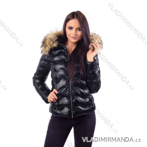 Winterjacke mit Fell gesteppt Damen (sml-xl) MFASHION MF18M-206
