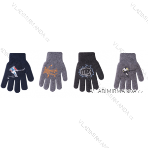 Handschuhe warm mit Frotteefutter für Jungen (14-16 cm) YOCLUB POLAND R-200