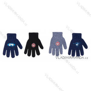 Warme Handschuhe mit Frotteefutter für Jungen (14-16 cm) YOCLUB POLEN R-213
