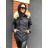 Winterjacke mit Fell gesteppt Damen (sml-xl) MFASHION MF18MEZO
