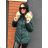 Winterjacke mit Fell gesteppt Damen (sml-xl) MFASHION MF18MEZO
