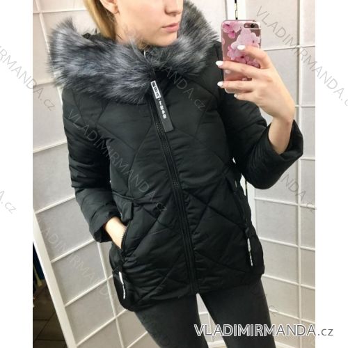 Winterjacke mit Pelzleder (sl) POLEN IM1018T2662P
