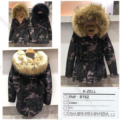 Wintermanteljacke mit Pelzmantel KZELL ITALIAN MODA 8192K
